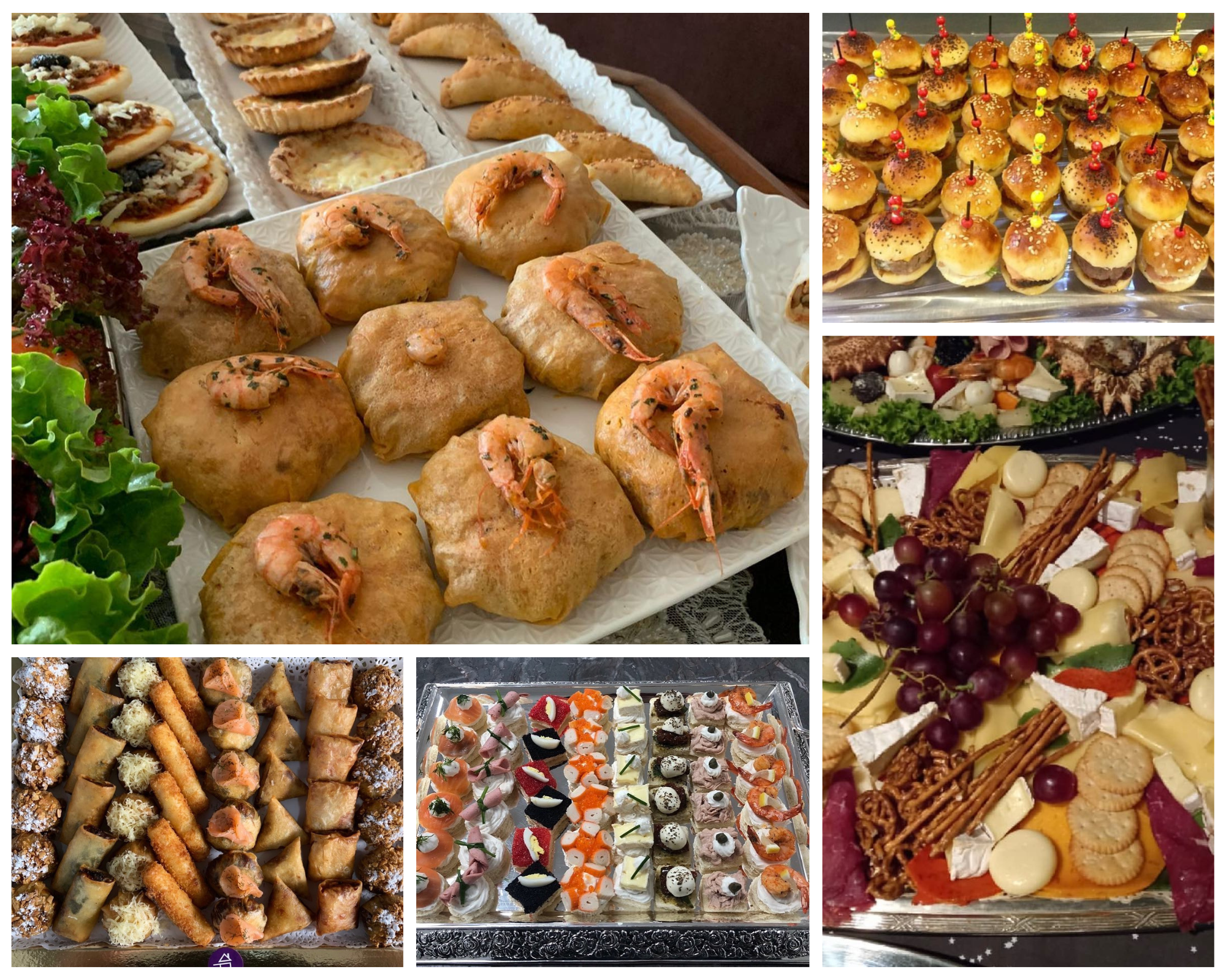 Colorful Modern Food Photo Collage-3