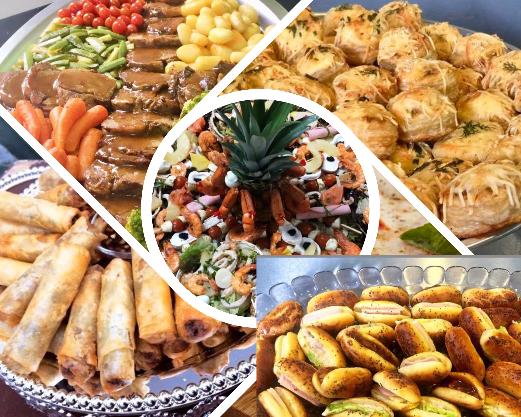 Colorful Modern Food Photo Collage-4