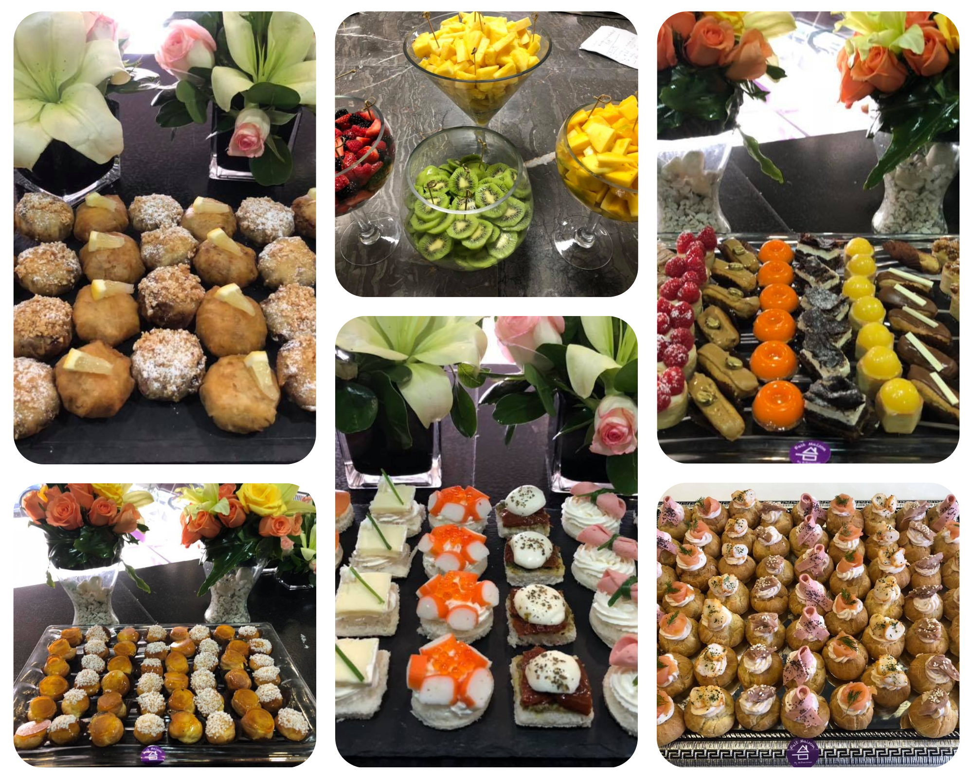 Colorful Modern Food Photo Collage-5